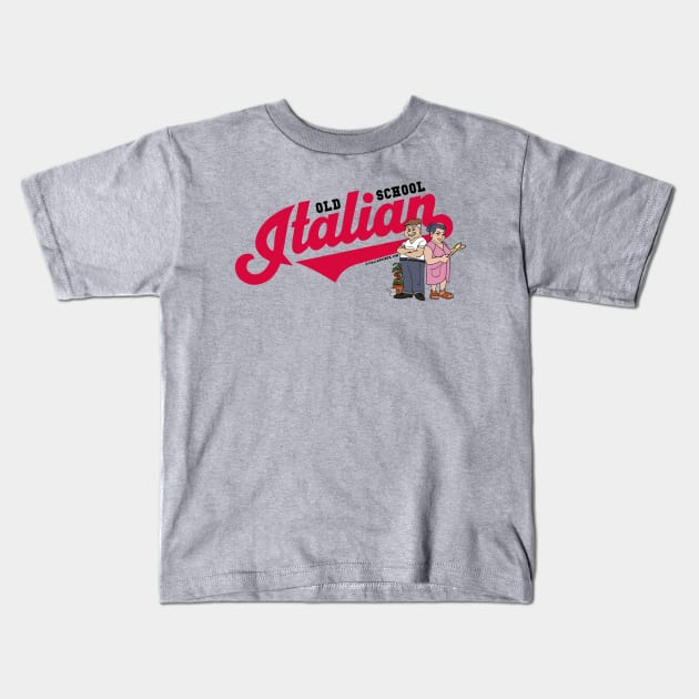 "Old School" Italian Kids T-Shirt by ItalianPowerStore